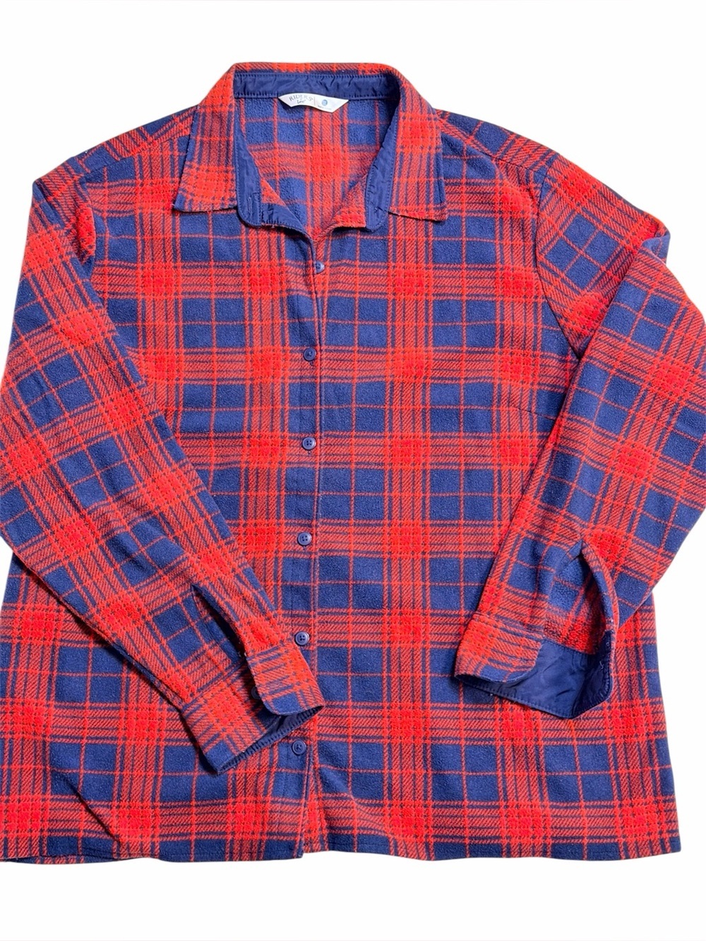 Ryders by LEE buffalo plaid checkers fleece Shacket, buttondown, XXL